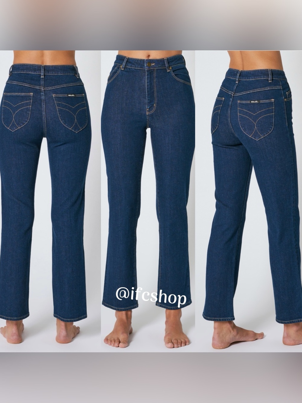 ROLLA'S Original High Rise Straight Jean Organic 25